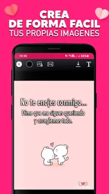 Frases de Amor android App screenshot 0